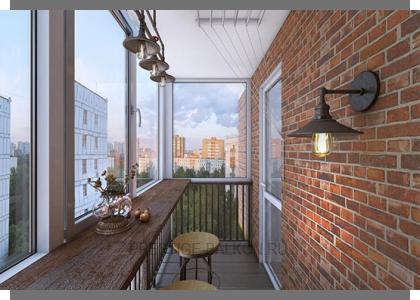 Настенное освещение лоджии в Лыткарино