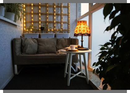 Настольное освещение лоджии в Лыткарино